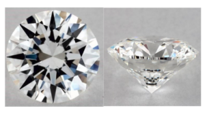 High-Resolution Image of Diamond Facets