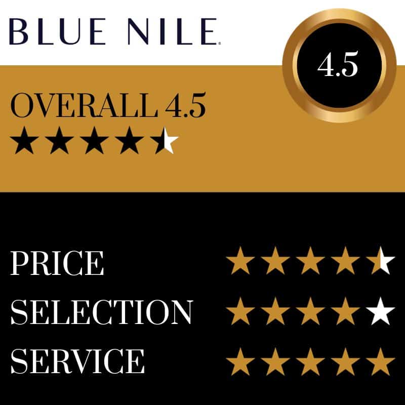 blue nile diamond engagement ring review