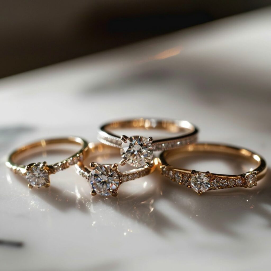 gold wedding rings at kay jewelry